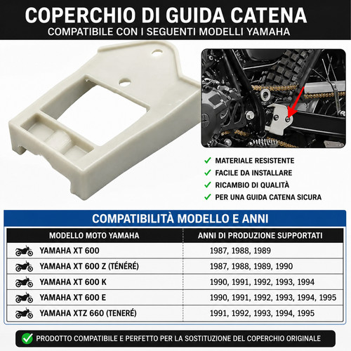 Guida catena yamaha xt600 - guida,