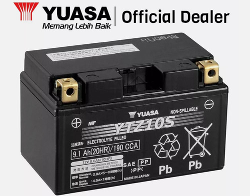 Batteria yuasa ytz10s - ytz10s, 12v