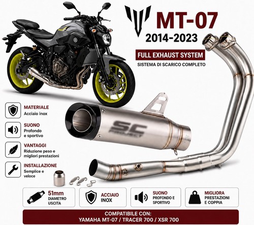 Scarico completo yamaha - scarico,